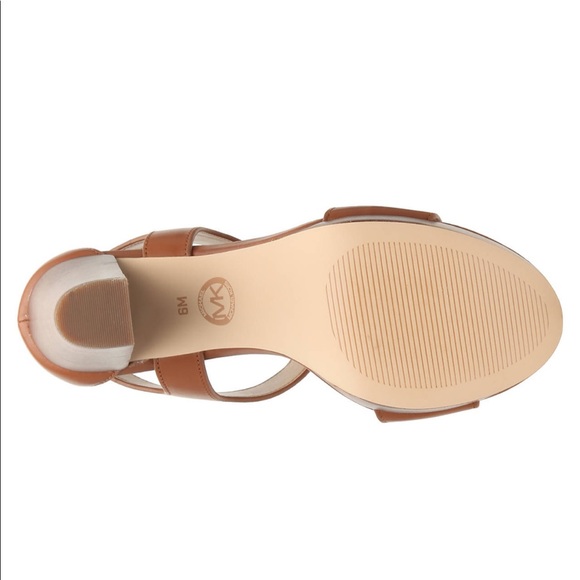 NEW MICHAEL Michael Kors Berkley Heeled Platform - Picture 5 of 9